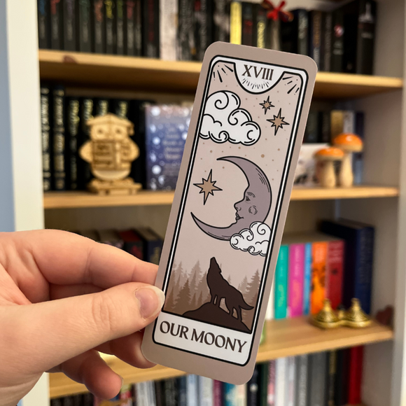 Our Moony Tarot Bookmark