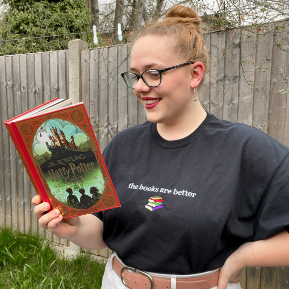 The Books Are Better Tee, Jumper & Hoodie